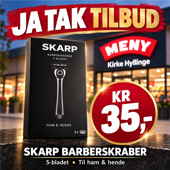 Barberskraber Ham@Hende